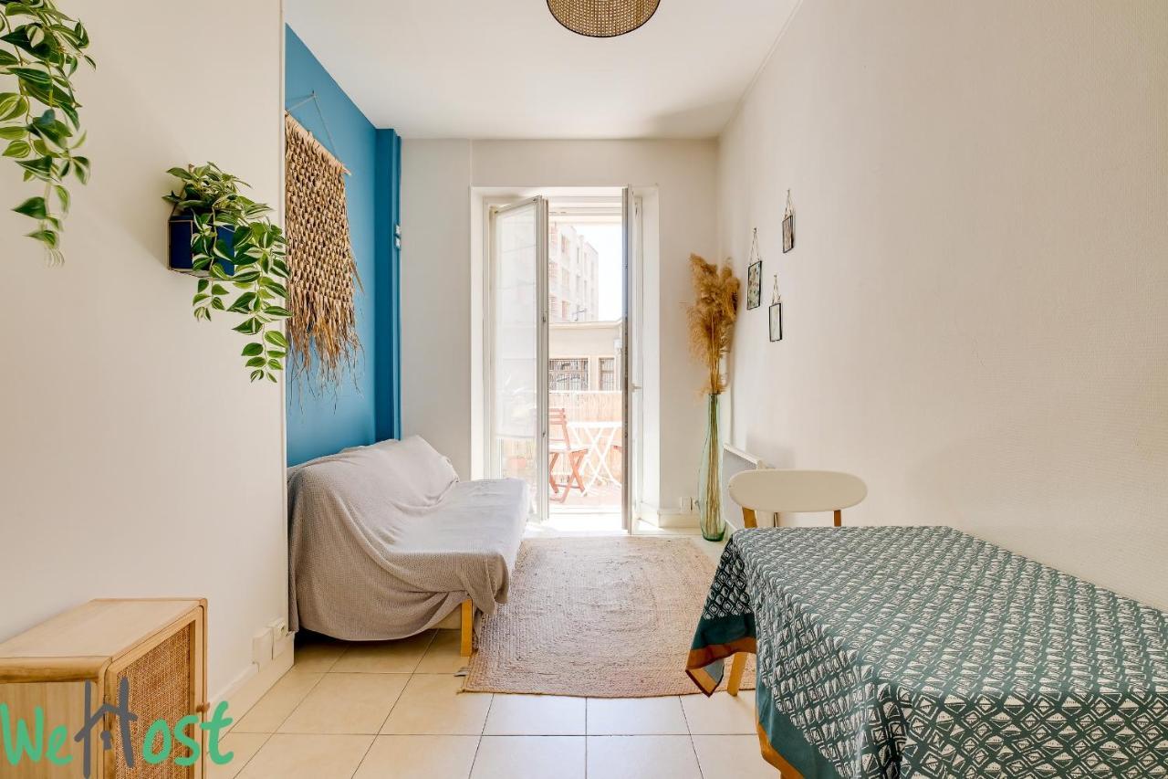 Charming Apartment With Cosy Balcony Old Port Marseille Bagian luar foto