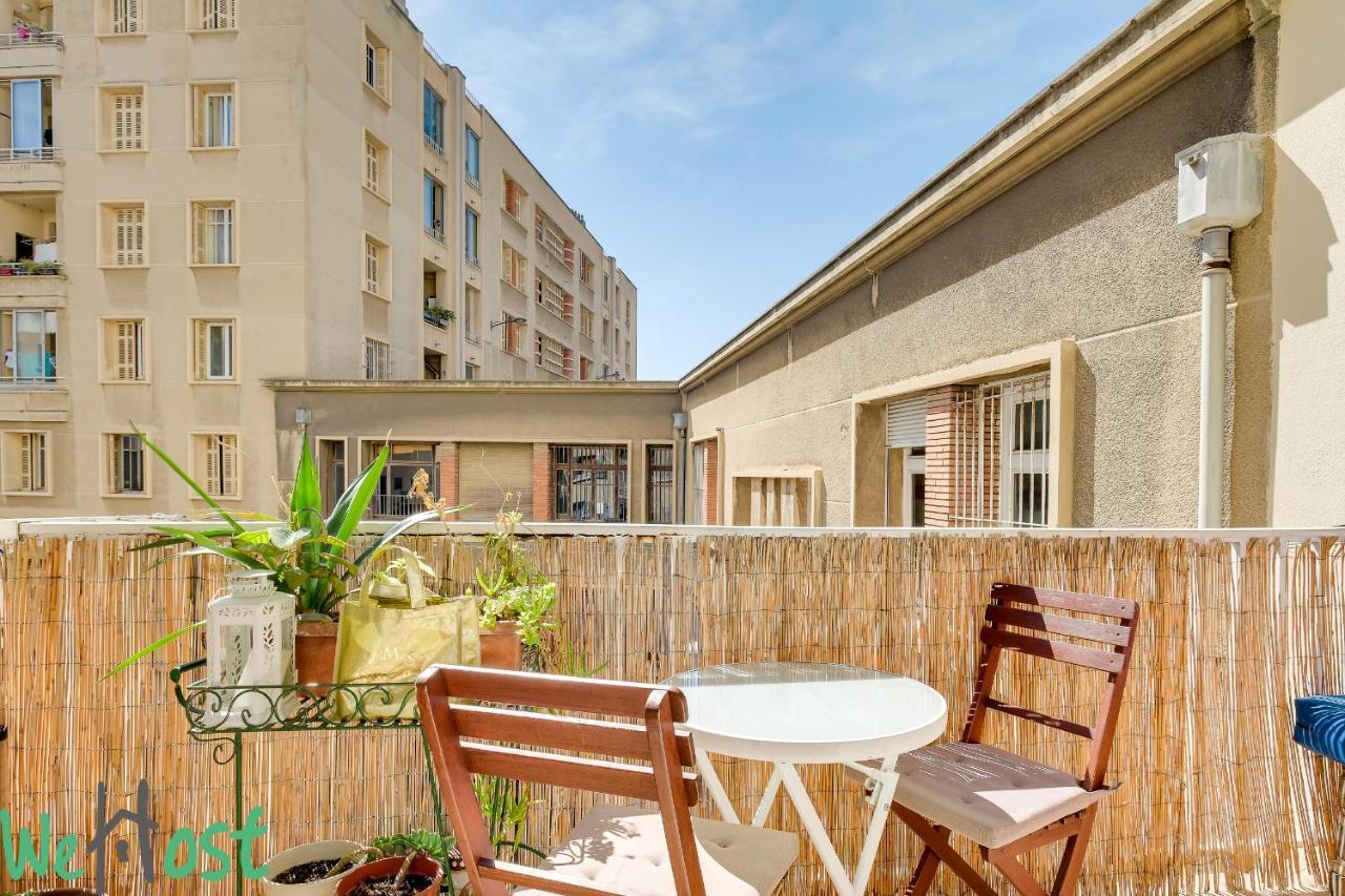 Charming Apartment With Cosy Balcony Old Port Marseille Bagian luar foto